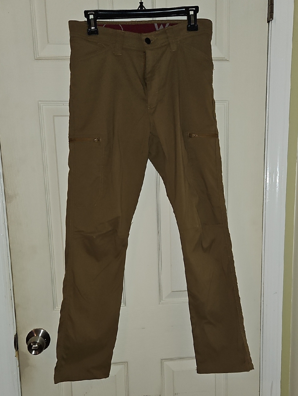 Men's Casual Cargo Pants in Brown